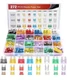 - 50019R 272Pcs Standard & Mini & Low Profile Mini Blade Fuse Assortment, 2A 5A 