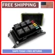 True Mods 12V DC Auto Waterproof Fuse 5-Pin Relay Box Block [6 ATC/ATO Fusibl...