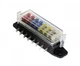 Hella H84960111 8-Way Lateral Single Splash Proof Fuse Box