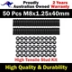 50 Pcs M8x1.25x40mm High Tensile Stud Kit for Manifold & Turbo