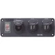 Blue Sea 4365 Water Resistant USB Accessory Panel - 15A Circuit Breaker, 12V Soc