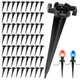 120 Pcs Christmas Light Stakes Plastic Christmas Pathway Lights Universal