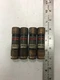 BUSSMANN FUSETRON FRN-R-45- 45AMP, 250V, CLASS RK5 FUSES- LOT OF 5