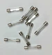 15x Chieftain Bussmann AGC25 25 Amp TUBULAR GLASS FUSES