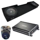 1988-1998 GMC Sierra Ext Cab Truck Kicker CompR CWR10 Dual 10" Sub Box CX1200.1