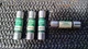 4 COOPER BUSSMANN Fusetron Fuses, FNM &frac14; Amp (250mA), 250V Dual Element, Used