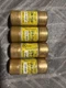 BUSSMANN LPJ-45SP Low-Peak Dual Element Delay Fuse 45 Amp 600 Vac USA Seller