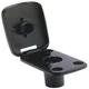 Attwood Black Flush Mount Rod Holder w Cover