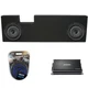 Ford F250 01-14 Crew Cab Kicker 43CVT124 12" 800W Dual Sub Box W/CX1200.1 Amp