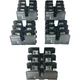 MERSEN/FERRAZ SHAWMUT 60308SJ FUSE BLOCK,INDUSTRIAL, 600V ,30A 3POLE,  LOT OF 5