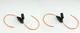 (2) 12 GA MINI FUSE HOLDER IN LINE W/ COVER AUTO MOTORCYCLE BOAT RV MADE IN USA