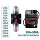 12v-48vCircuit Breaker 30a To 300a Power Protection Fuse Manual Reset Waterproof