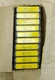 Qty 50 - Bussmann AGC-1/2 Fuse Fast Acting rated at 500mA or 1/2 Amp - NEW
