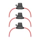 VANTRONIK Waterproof Medium Inline Fuse Holder with 10 Gauge AWG Wire Black 