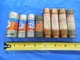 LOT OF 8 NEW FERRAZ SHAWMUT FUSES AJT40 (1) AJT15 (3) TR35R (4) TIME DELAY GOULD
