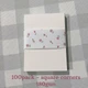 ACEO ATC Art Trading Card Blanks 100 Pack Square Corner Bulk - 2.5x3.5in 180gsm