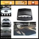 Universal Car Hood Vents - Turbo Bonnet Air Flow Intake Cover for SUV, RV, Truck