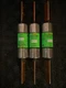 Bussman FRS-R-100 Fusetron dual-element, tine dekay Class RK5 fuses