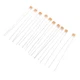 uxcell 250V 2A 130C Circuit Cut-off Temperature Thermal Fuse 10Pcs White Silver
