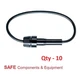 BUSSMANN Inline Fuse Holder Qty-10 HMJ + 32V SFE-20 Amp Fuse 14ga 8"L Wire F32-2