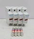 4 Pack Ferraz Shawmut USCC1I Class CC Fuse Holder 1 Pole 30A With Fuses See Pics