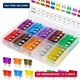 YNZDRWA 80Pcs Standard Fuse Kit, Upgraded Car Fuses Assortment Kit - Standard Si