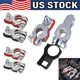 2XBattery Terminal Connector Top Post Positive Negative Heavy Duty Universal Lot