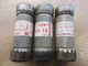 Bussmann JJS 15 T-Tron JJS15 Pack Of 3 Fuses 15 Amp - Used