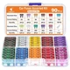 Jorest 90Pcs Standard Blade Fuses Automotive 11 Specifications (2A 40A) Includes
