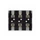 BUSSMANN T60030-3CR Fuse Block 3 Poles 600 VAC/VDC Glass Polyester Box Lug