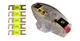 IMC Audio 100 Amp Mini ANL and 5 Fuses Fuse holder 4 6 8 Gauge Car Audio Gold