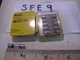 Bussmann Buss SFE 9 , (1) Box of (5), 9 Amp, 32 Volt, Glass Fuses - NEW