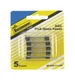 Bussmann BP/AGC-7.5-RP Glass 7.5A 250V Tube Fuse 1/4 Dia. in. (Pack of 5)