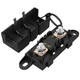 MEGA Fuse Holder with 80A Fuse, Automotive Fuse Holder with Cover for Cars, Truc