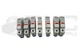 LOT OF 7 FERRAZ SHAWMUT USCC1I-DC24 FUSE HOLDER 24VDC 30A P215477