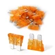 20Pcs 5 Amp Standard Car Fuses, Automotive Replacement Fuses Orange-5A 