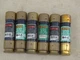 (6) Bussmann Fusetron 45A Time-Delay RK5 Fuse 250VAC, FRN-R-45