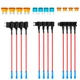 Ledvillage 3 Types 12 Pcs Car Add a Circuit Fuse Tap 3 Type, 3 Type - 12