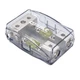 Orion Cobalt Mini ANL Distribution Block with 2 100A MANL Fuses - 1 In / 2 Out,