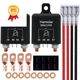 Hamolar 2 Pack 12V 200 Amp Continuous Duty Relay Switch Car Starter 200A 