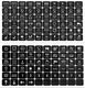 120 PCS Car Decal Stickers Graphic Text Auto Rocker Switch Labels Universal Wate