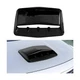 Car Hood Vents, Vehicle Scoop Turbo Bonnet Air Flow Intake Black