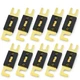 Baomain Bolt Fuse ANL-B 400A 400Amp for Car Vehicles Audio System Sheet Gold ...