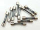 Lot of 10 Bussmann AGC1/4 250 Volt 1/4 Amp 1/4" x 1-1/4" Glass Fuses Fast Act 