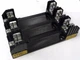 BUSSMANN FUSE BLOCK R60030-3CR, 30 AMP, 3 POLE, 600VAC, CLASS R