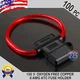100 Pack 8 Gauge ATC In-Line Blade Fuse Holder 100% OFC Copper Wire Protection
