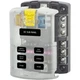 5025 Blue Sea 5025 ST Blade Fuse Block With Cover 6 Circuit With Negative Bus