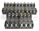 LOT OF 5 MARATHON 6F30A3B FUSE HOLDER, 30A 600V 3POLE, 4100032