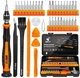 JOREST 40Pcs Small Precision Screwdriver Set, Mini Repair Tool Kit for Mobile, c