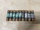 Bussmann Fuses 9 Mixed Lot (5) NON-40 (2) Non-60 (2) Non-50